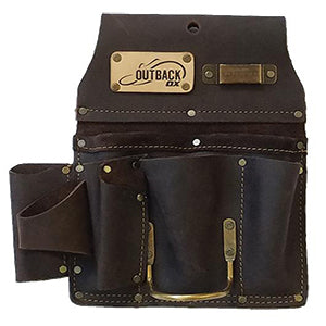 Pro Drywall Tool Pouch Oil-Tanned Leather