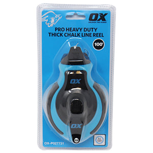Pro Heavy-Duty Thick Chalk Reel Line 100' 6-1 Ratio