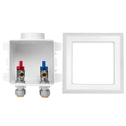 10 Pcs 1/2" Push Fit Inlet, Faucet Outlet Box, with Installed 1/4 Turn Ball Valve