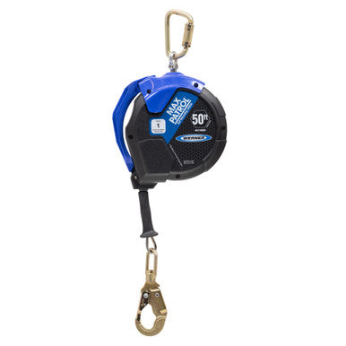 R410050 50ft Max Patrol Self-Retracting Lifeline (SRL), Galvanized Cable by Werner