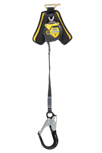 Werner R430006LE-R // 6' Bantam Web Leading Edge Self-Retracting Lifeline with Aluminum Rebar Hook