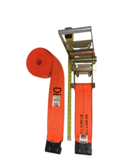 DiamondWeave™ 2" x 30 Ft Ratchet Strap w/ Flat Hooks  | R30FDW
