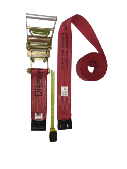 DiamondWeave™ 2" x 30 Ft Ratchet Strap w/ Flat Hooks  | R30FDW