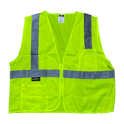 Radians SV2Z Economy Type R Class 2 Mesh Safety Vest With Zipper