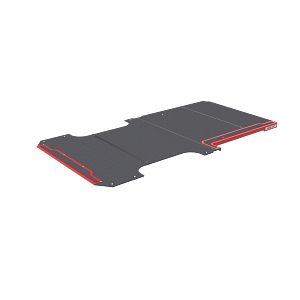 Rigid Flooring with Sills, Mercedes Sprinter, 130in Wheelbase - RFMS44-5-01