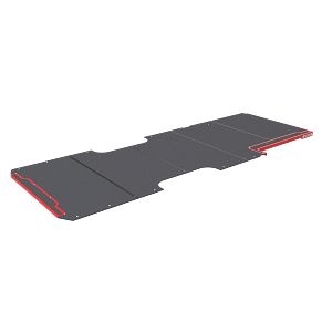 Rigid Flooring with Sills, Mercedes Sprinter, 170in Extended Wheelbase - RFMS70E-5-01 product image