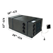 Pioneer® 10,000 BTU 115V Under-Bench RV Inverter Heat Pump Air Conditioner