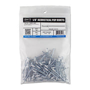 Rivets White [100] 1/8" Bag