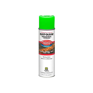 Rust-Oleum M1400 17oz. Inverted Green Water-Based Construction Marking Paint