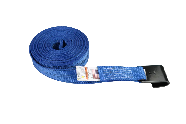 2 x 30 Ft Winch Strap With Flat Hook DIAMOND WEAVE | COLOR OPTIONS