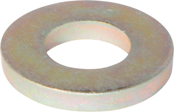 1/2 SAE Flat Washer Extra Heavy/Thick – Yellow Zinc Plated