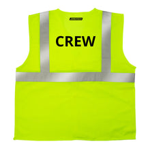 Printed Hi-Vis Mesh Safety Vest with 2” Reflective Strips and Pocket - Lime