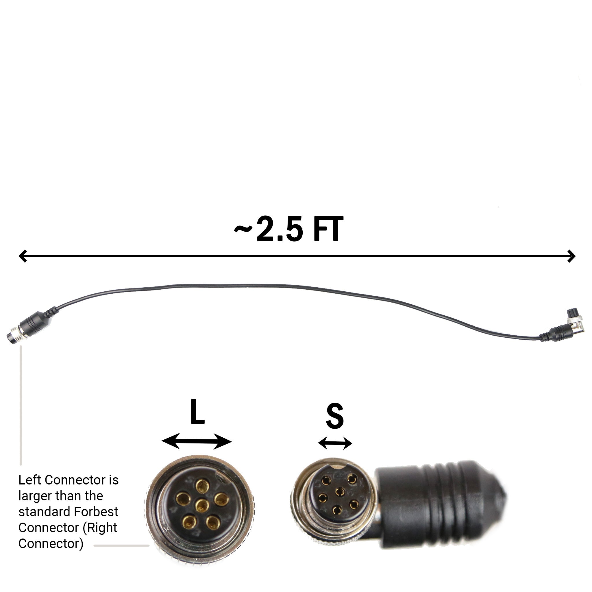Pin Soft Video Cable For Forbest Reel And Control Station