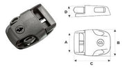 Standard SPA or Hot Tub Cover Nexus Lock Plastic Buckle Replacement Kit | 4 PACK