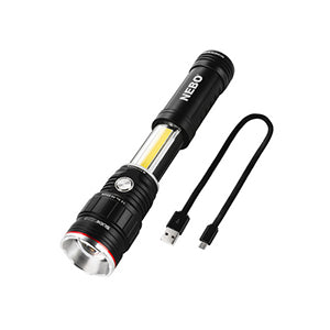 SLYDE™ KING Nebo Grey Flashlight & Work Light