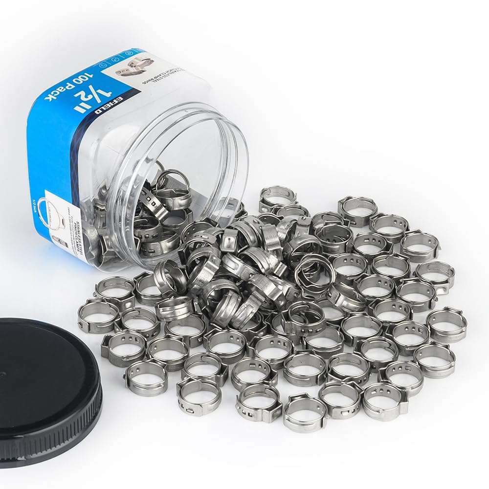 PEX Clamp Rings 5/8" (120) In Bottle