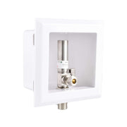 10 Pcs 1/2" MIP Inlet, Dishwasher Outlet Box, With Stainless Steel Water Hammer Arrestor