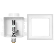 1/2" Push Fit Inlet, Dishwasher Outlet Box, with Stainless Steel Water Hammer Arrestor