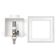 1/2" PEX Expansion (F1960) Inlet, Dishwasher Outlet Box, with Stainless Steel Hammer Arrestor