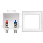 1/2" Sweat MIP, Faucet Outlet Box, with Installed 1/4 Turn Ball Valve