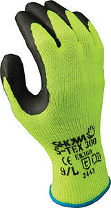 S-TEX 300 BLACK W/HI VIZCUT LEVEL 4 LARGE [B]