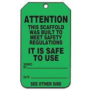 Scaffold Status Tag - Green