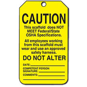 Scaffold Status Tag - Yellow