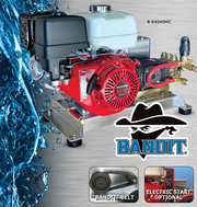 Bandit 5.5GPM @ 3000psi Belt Drive Skid Unit B-K5530HC