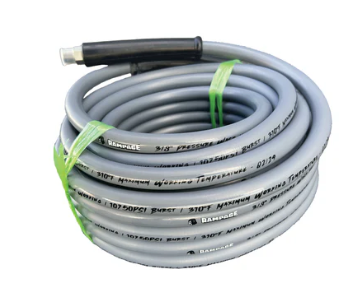 Rampage 200' Grey Smooth 3/8" 1 Wire Rampage  Hose 4300 PSI WP High Pressure RAMP-106-200