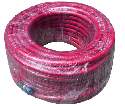 Rampage 5/8" Red Rampage Softwash Hose 300' with crimped ends RAMP-10-RD-SW-300-CE
