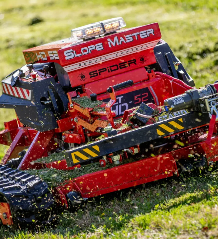 The Spider™ Remote-Controlled Slope Mower