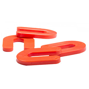 Shim Spacer Red 1/8" Horseshoe (1000/BX)