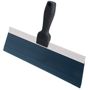 Slimline Textured Handle Taping Knife - Blue Steel - 14"