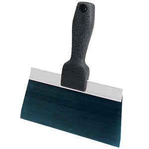 Slimline Textured Handle Taping Knife - Blue Steel - 6"