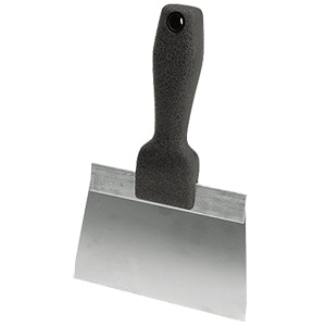 Slimline Textured Handle Taping Knife - Stainless Steel - 6"