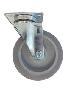 Small Rubber Caster for 1/2 Cubic Yd. Trash Truck