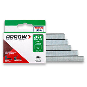 Staple - JT-21 - 3/8" - [5 Boxes of 1000 = Pkg]