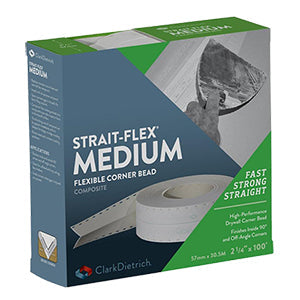 Strait- Flex Med Corner Tape w/Slots 2-1/4" x 100'