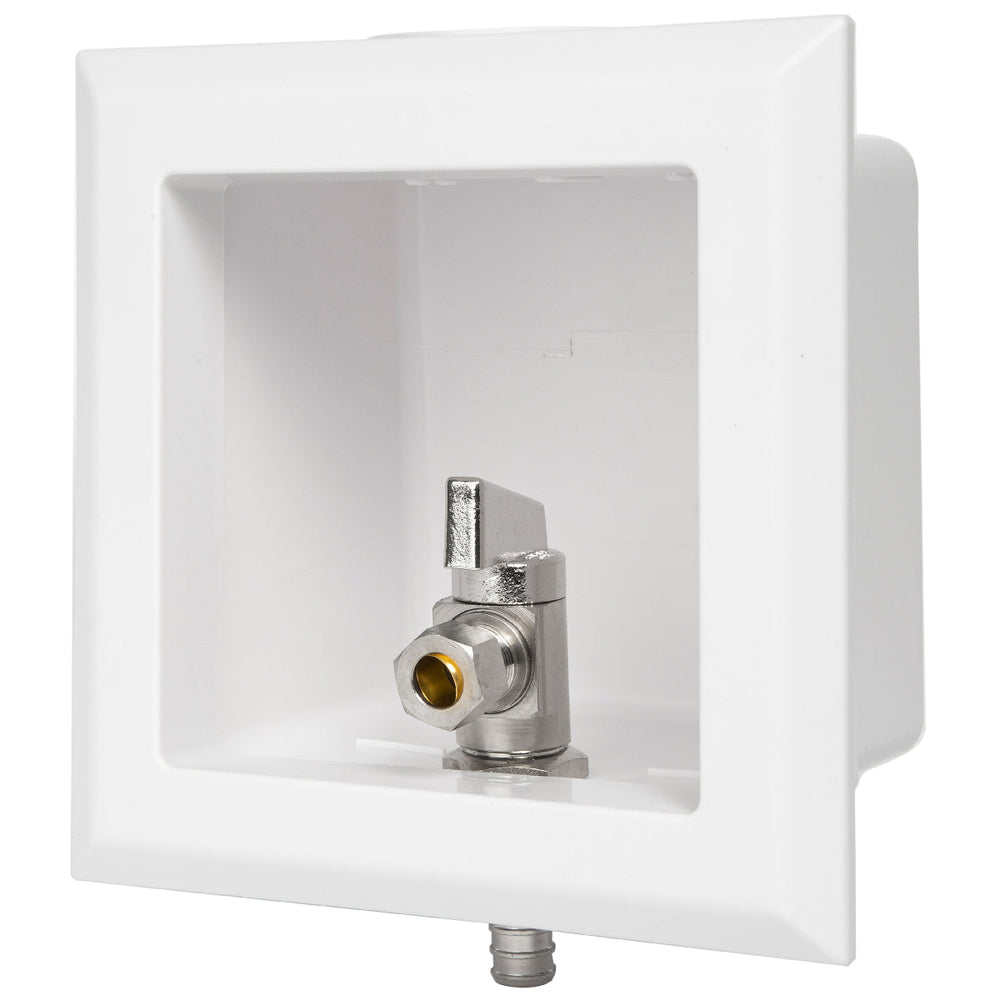 10 Pcs 1/2" PEX Crimp (F1807) Inlet, Toilet Outlet Box, 3/4" OD Compression Outlet Connection