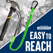 Tool Tether Lanyard with Carabiner and Choke Cable Loop