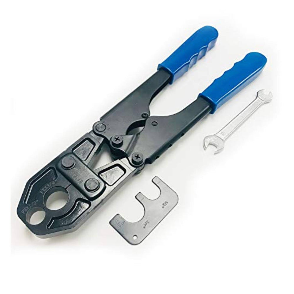 PEX Crimping Tool, 1/2" & 3/4" Combo
