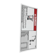 Genie Aftermarket Decal - Danger Elec Hazard Gs 114385GT