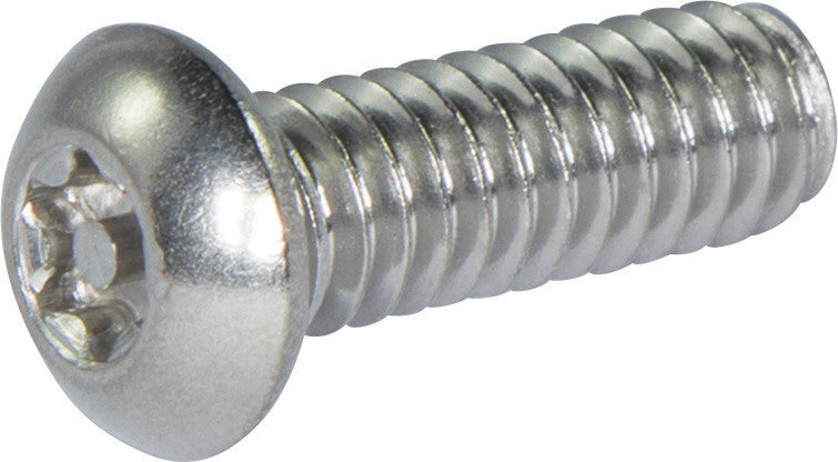 M4-0.70 x 12 18-8 Stainless Steel Tamper Resistant Torx Button Head Machine Screw - Metric (T-15)