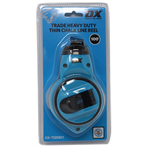 Trade Heavy Duty Thin Chalk Reel Line 100' 3.5-1 Ratio