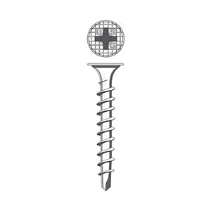 USG Sheetrock Tools #8 X 2-5/8" Textured Bugle Head, Self Drill Drywall Screw [Bulk]