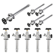 10 Pcs 1/2" MIP x 3/4" Hose Bibb, 8" Anti Siphon Frost Free Sillcock