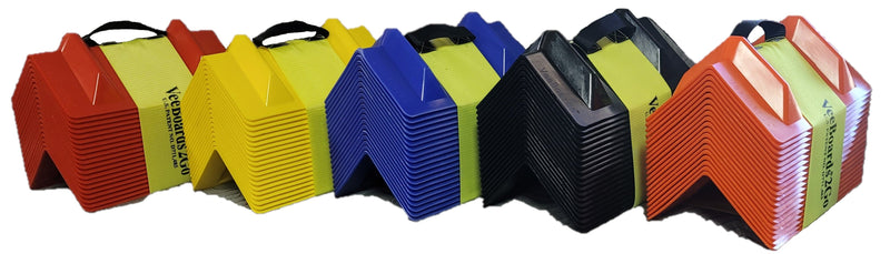 (20) Stacking VeeBoards® Ratchet Strap Corner Protectors VB2GO | COLOR OPTIONS