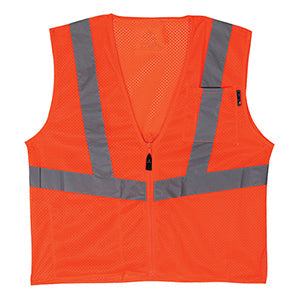Viz-Pro 1 Orange Safety Vest (L)