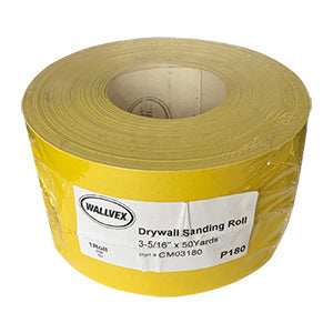 Wallvex Gold Sanding Roll 180 Grit - 3 5/16" X 50 Yards