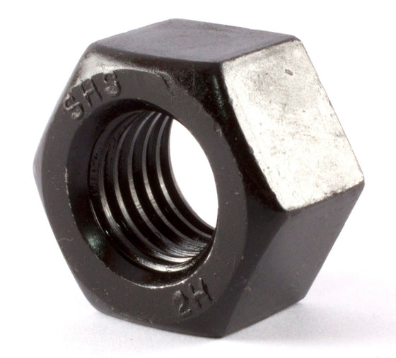 1 1/8-7 A194 2H Heavy Hex Nut – Plain Domestic USA Bulk Keg (350)